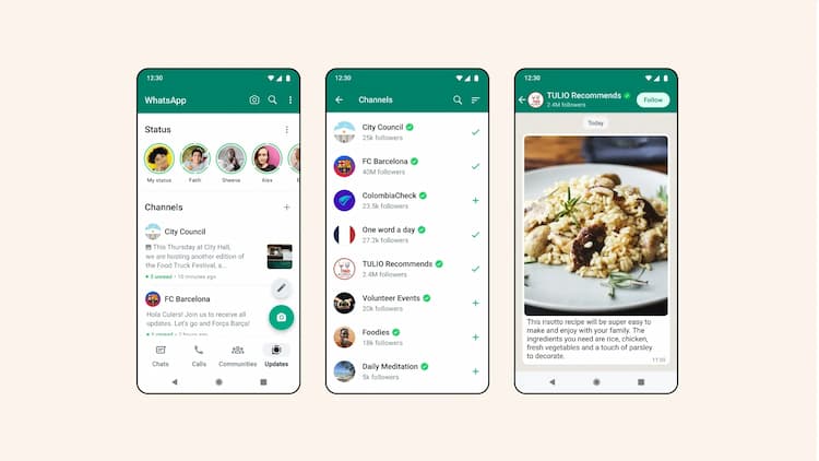 WhatsApp Introduces "Channels" Feature for Following Brands and Communities featured image 