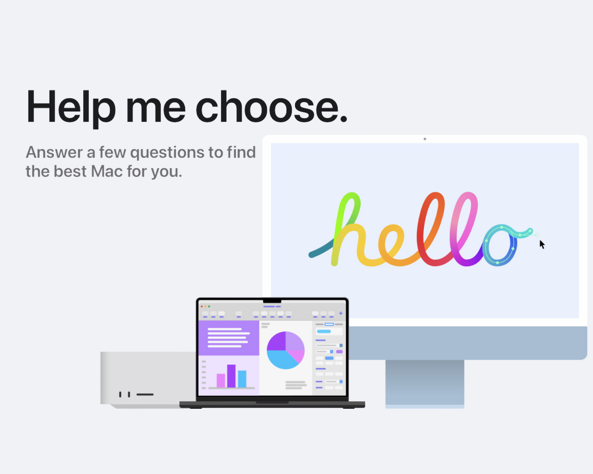 Find Your Perfect Mac with Apple's 'Help Me Choose' Quiz