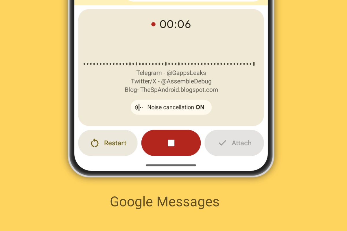 Google Messages Unveils Noise Cancelation for Crystal-Clear Voice Messages