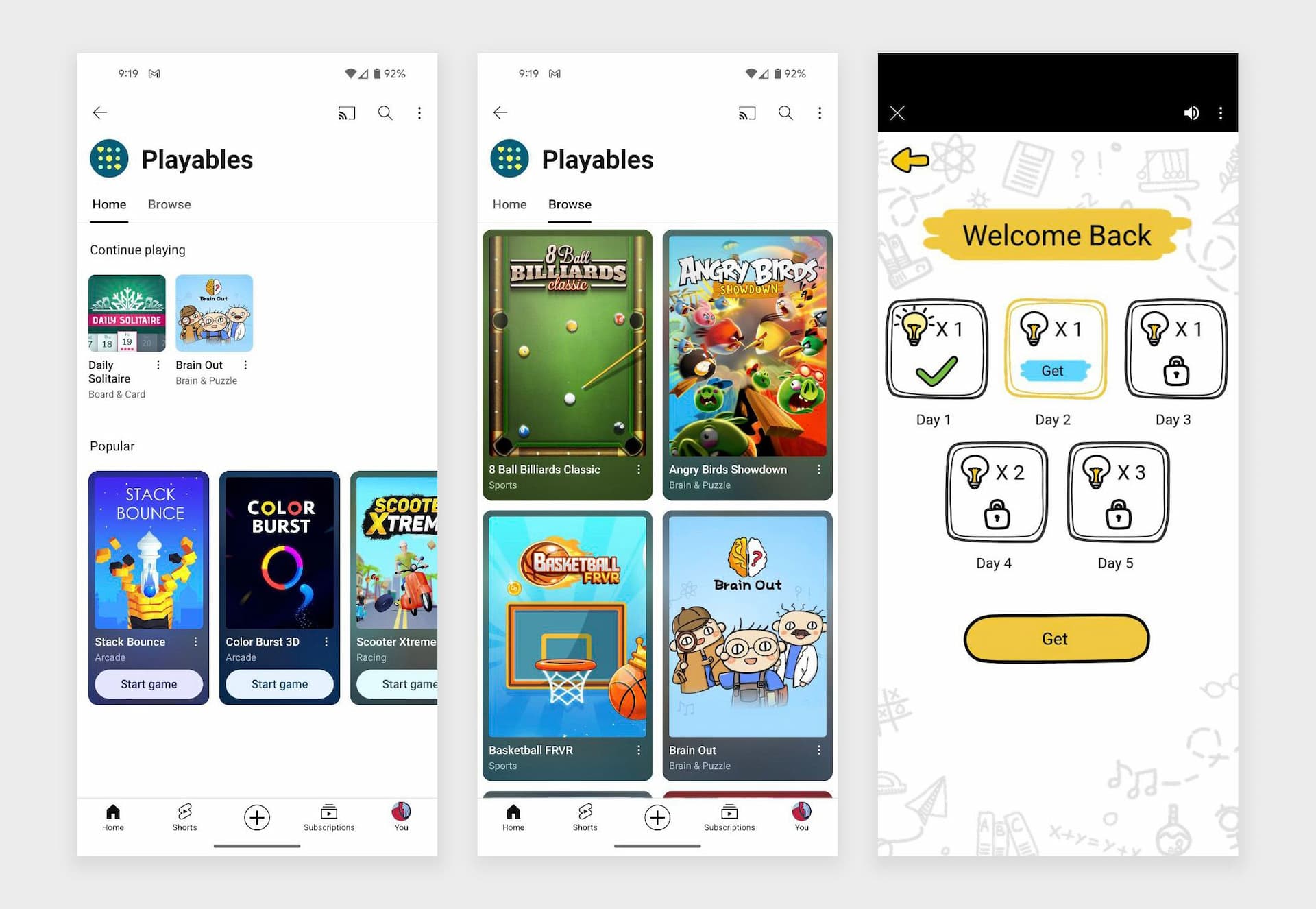 YouTube Premium Introducing Playables for Free Gaming Fun