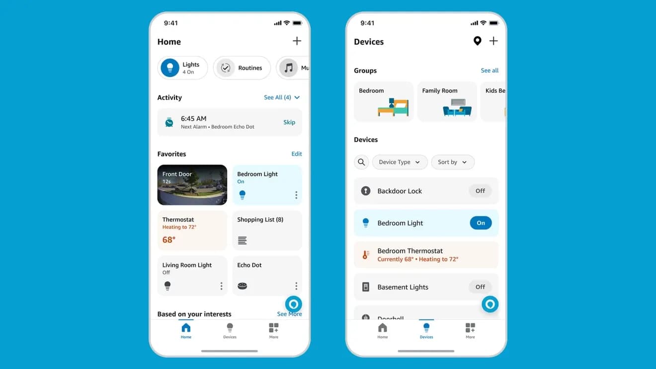 Amazon's Refreshed Alexa App Puts Your Home in Control