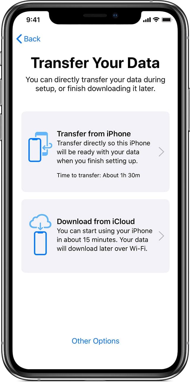 How To Transfer Data From Old iPhone To iPhone 11