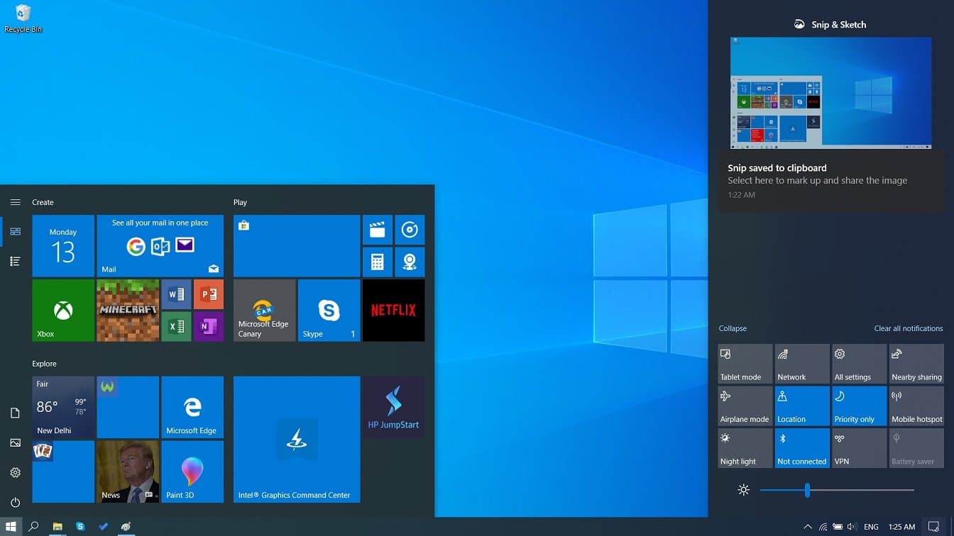 How to Hide the App List in the Start Menu on Windows 10
