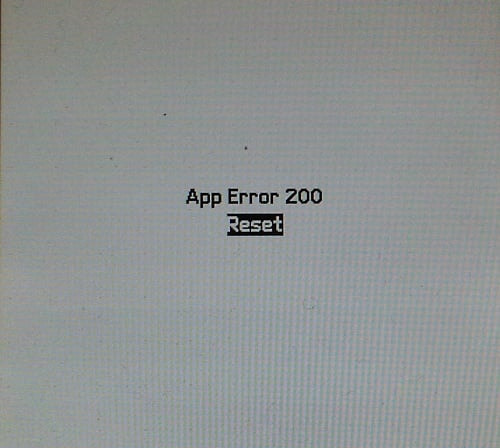 How To Fix Blackberry app error 200 reset for bold,curve and torch