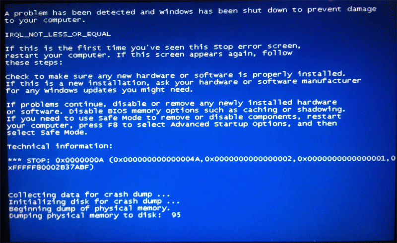 How to Fix Blue Screen Error in Windows 7 (Death) 2014