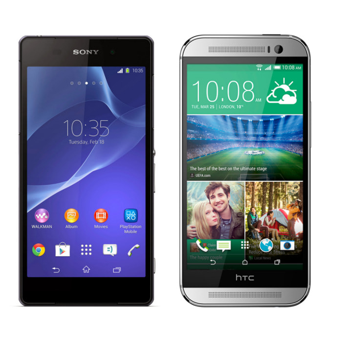 HTC One M8 vs. Sony Xperia Z2: The Close Comparison