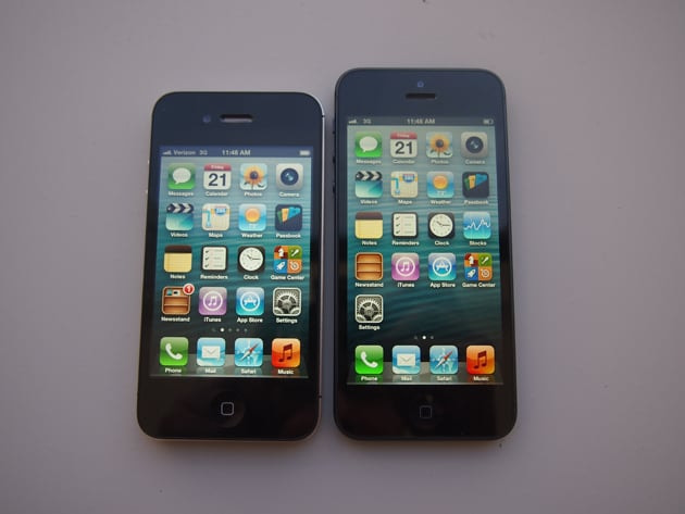 IPhone 5 VS IPhone 4S (Infographics)