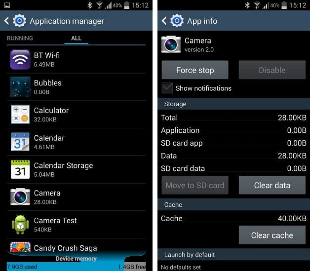 How To Fix Camera And Gallery App Problems On Galaxy S4