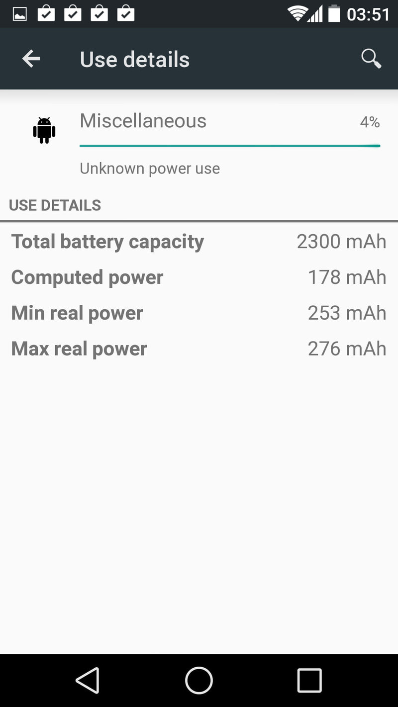 Android L: Battery Management And Power