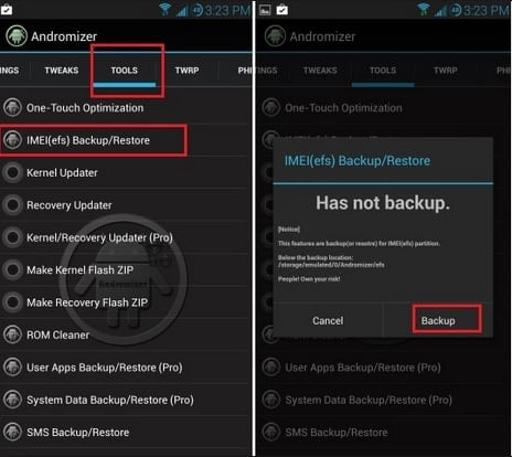 How To Backup or Restore EFS Folder on Galaxy