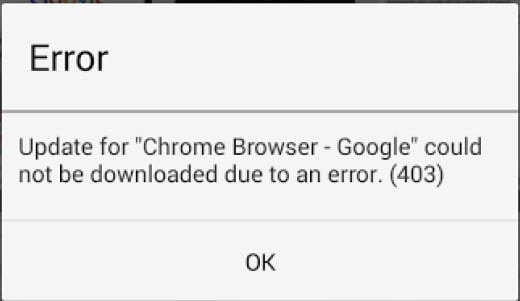 Here is how to fix Google play store error 403