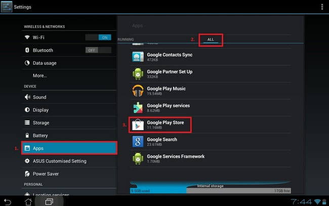 How to fix Google play store error rpc