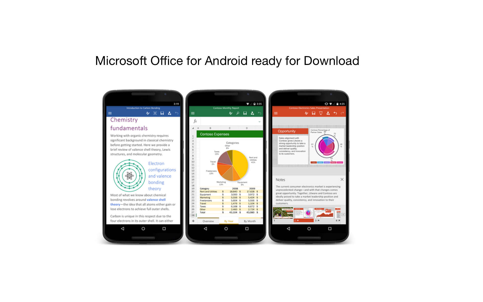 Download Microsoft Office for Android Now