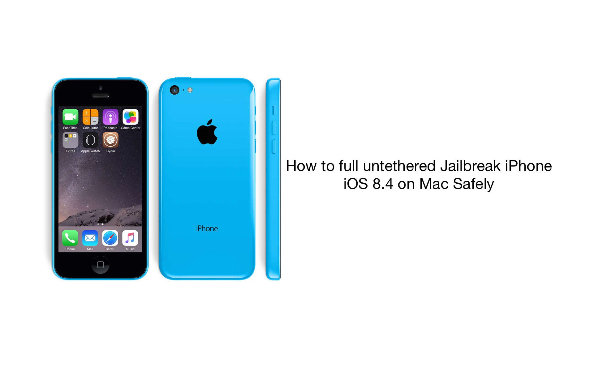 How to full untethered Jailbreak iPhone iOS 8.4 on Mac Safely