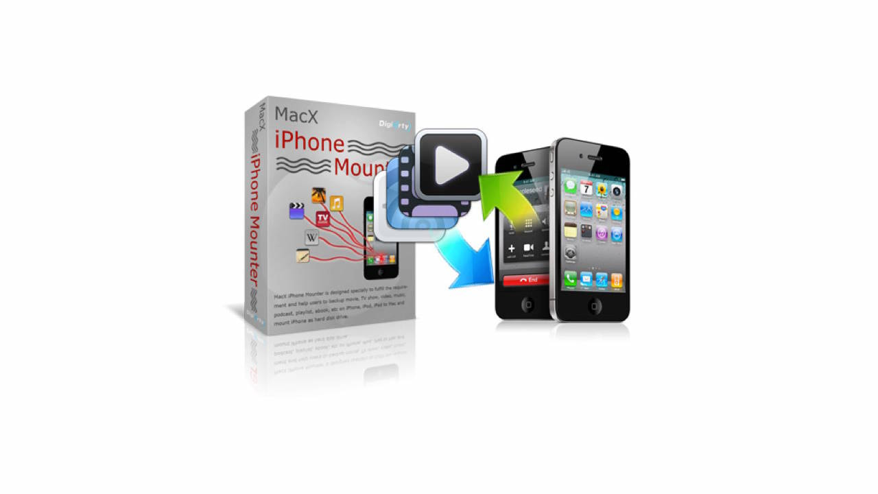 MacX iPhone Mounter is An Alternative iTunes Software