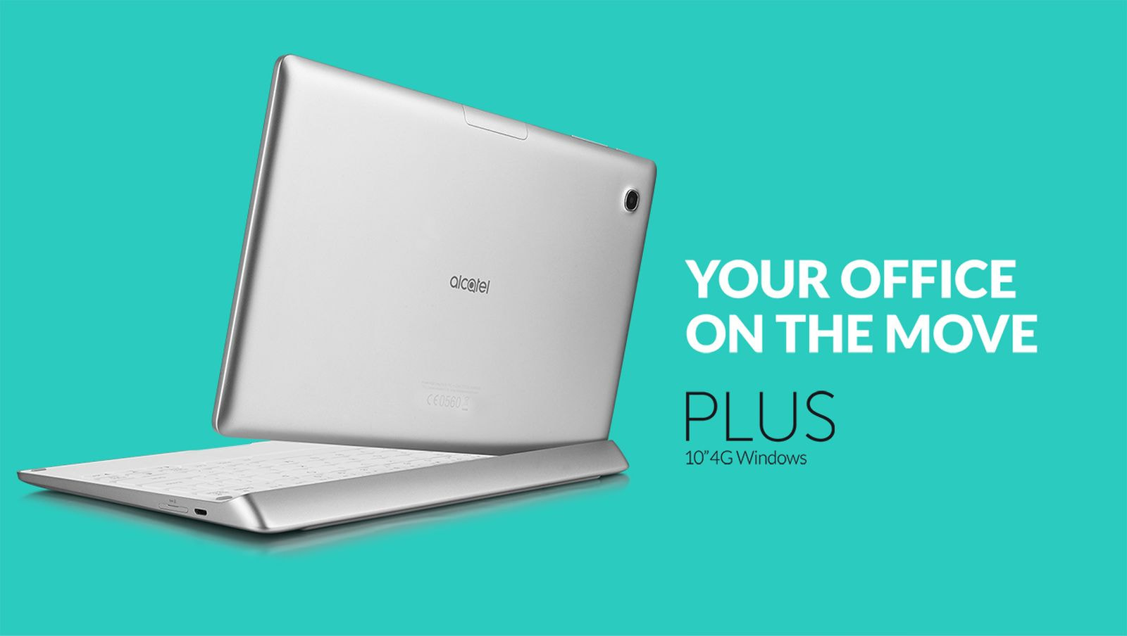 MWC 2016: Alcatel Plus 10 Is A Hybrid Windows 10 Device With Keyboard LTE