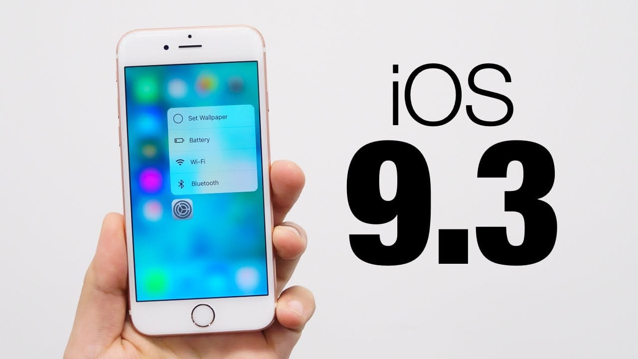 iOS 9.3 Problems And Their Fixes