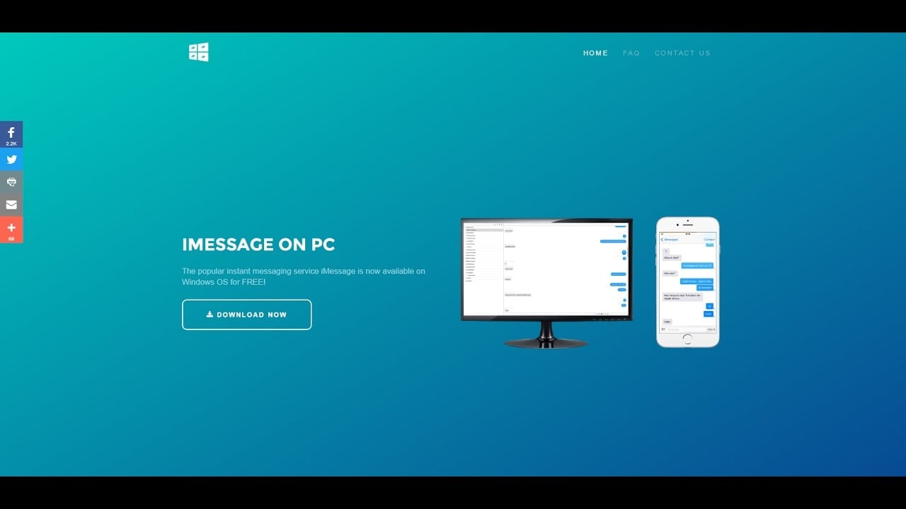 How To Use/Get iMessage On Windows PC