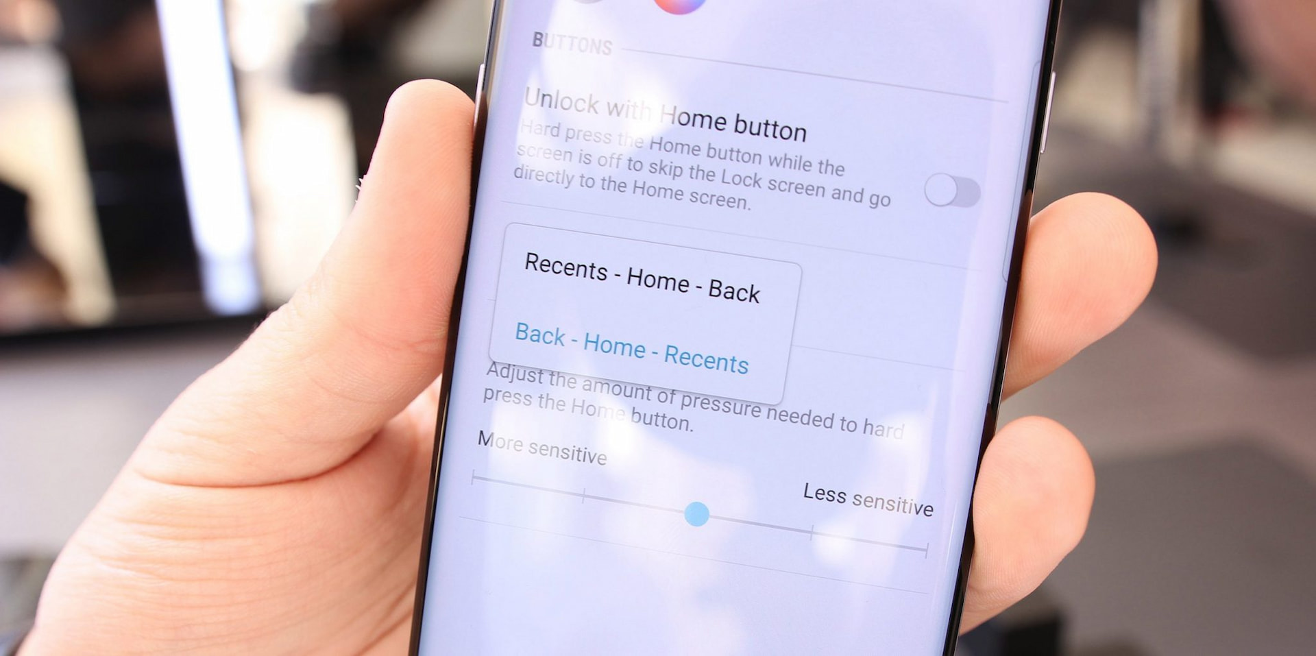 How To Change Navigation Button Order On Galaxy S8