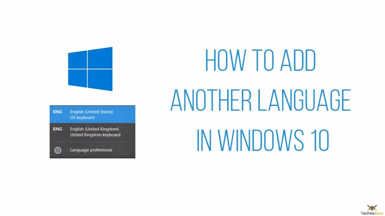 How To Add Another Language In Windows 10
