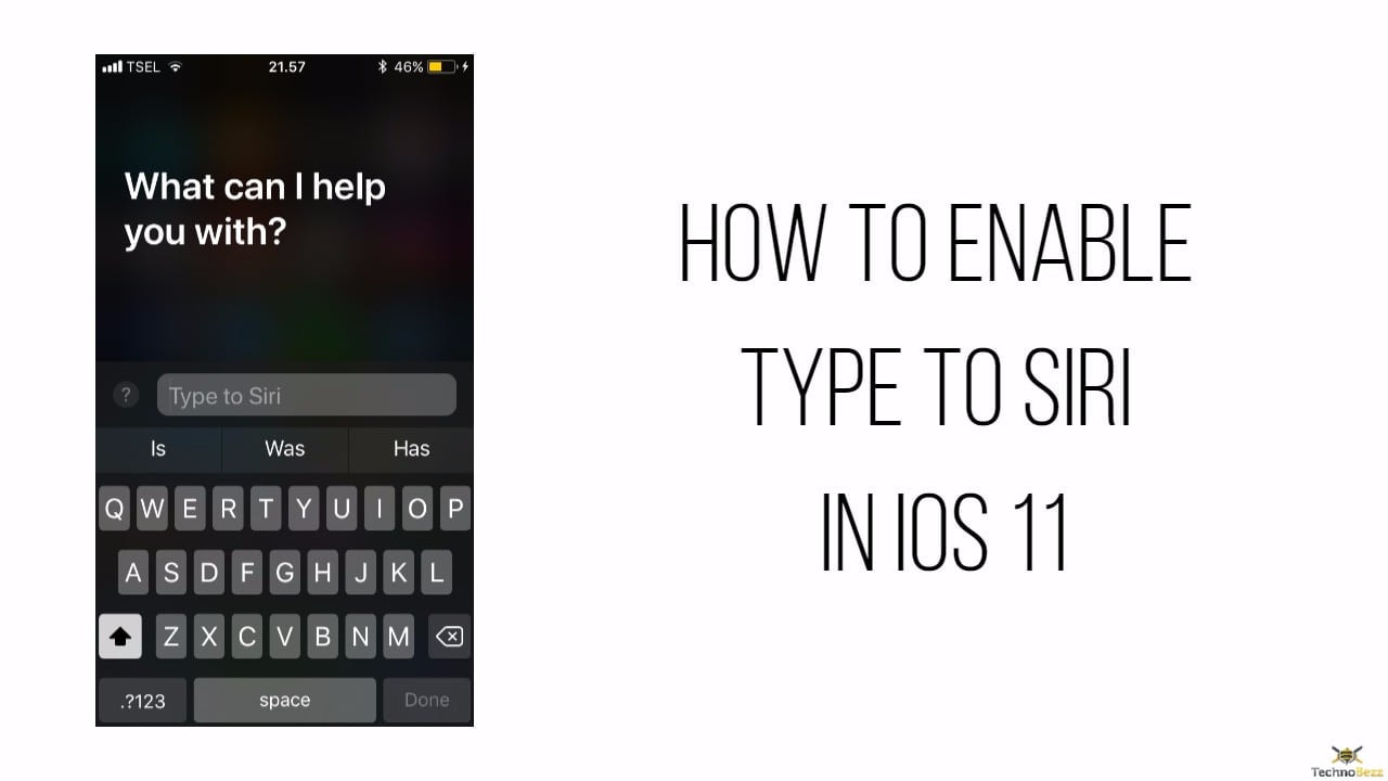 How To Enable Type To Siri In iOS 11