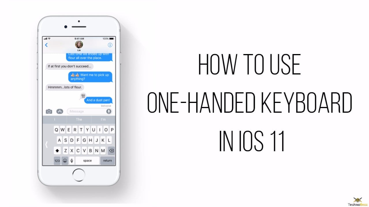 How To Use One-Handed Keyboard In iOS 11