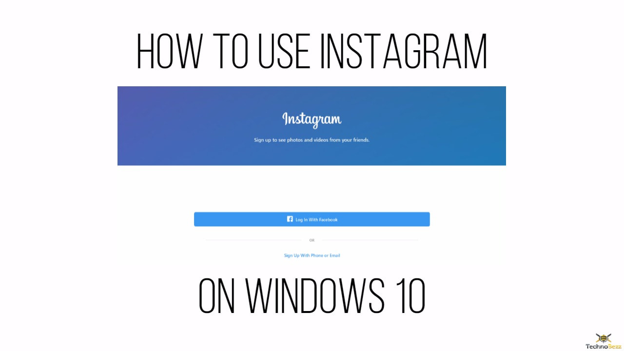 How To Use Instagram On Windows 10