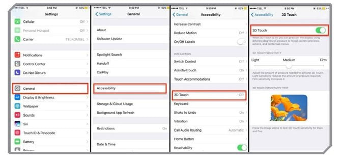 iPhone 7 3D Touch Stops Working