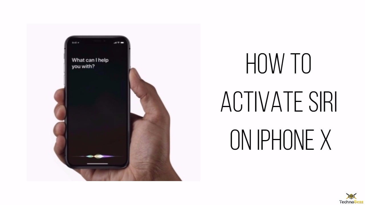 How To Activate Siri On iPhone X