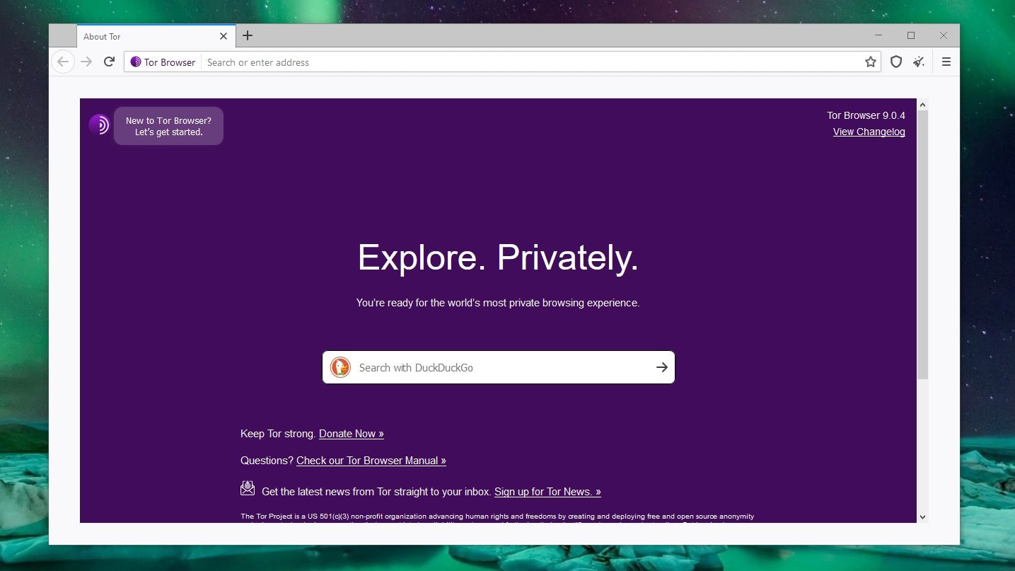 How to use the Tor browser