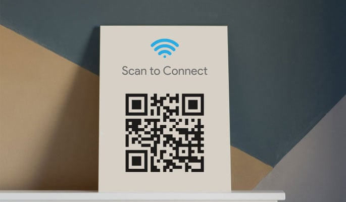 How to share Wi-Fi details with QR code on Android 10