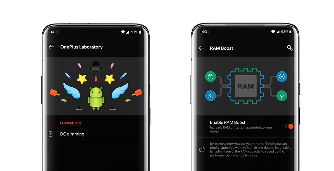 How to enable RAM boost on OnePlus 7 Pro