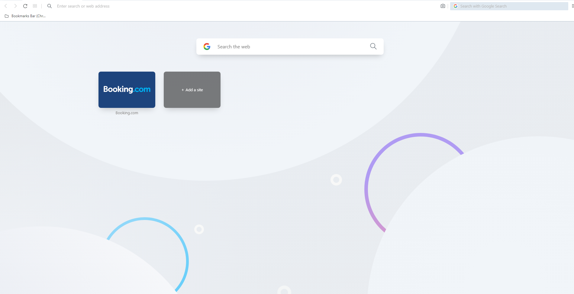 How to enable a search box in address bar in Opera