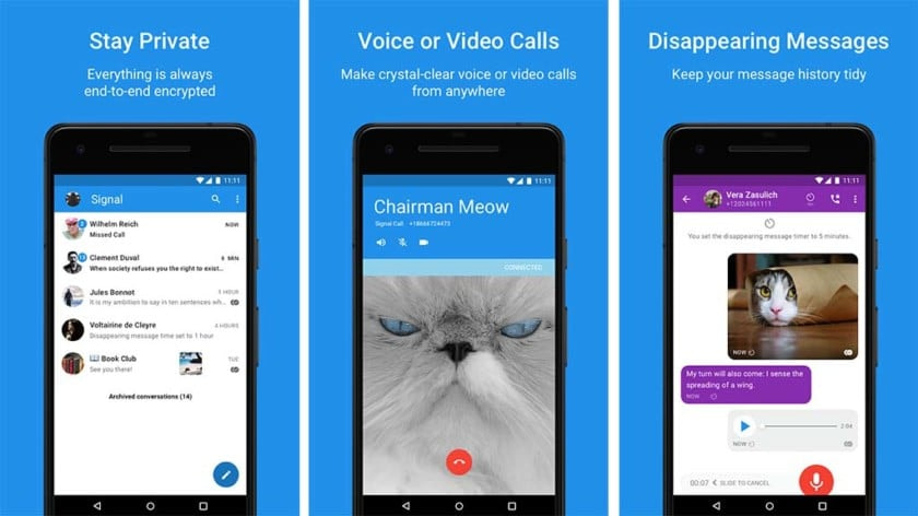 How to delete old messages on Signal
