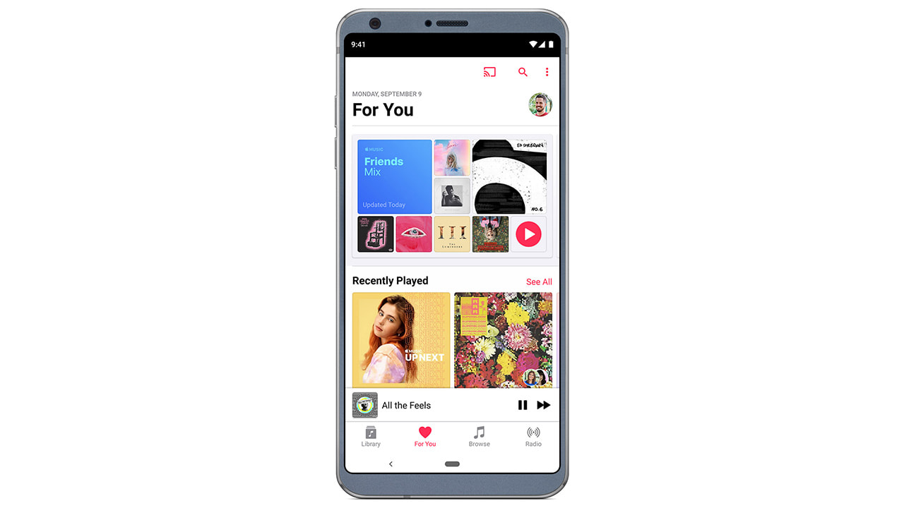 How to manage mobile data in Apple Music on Android