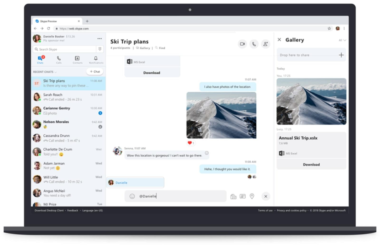 How to change the language on Skype for Web