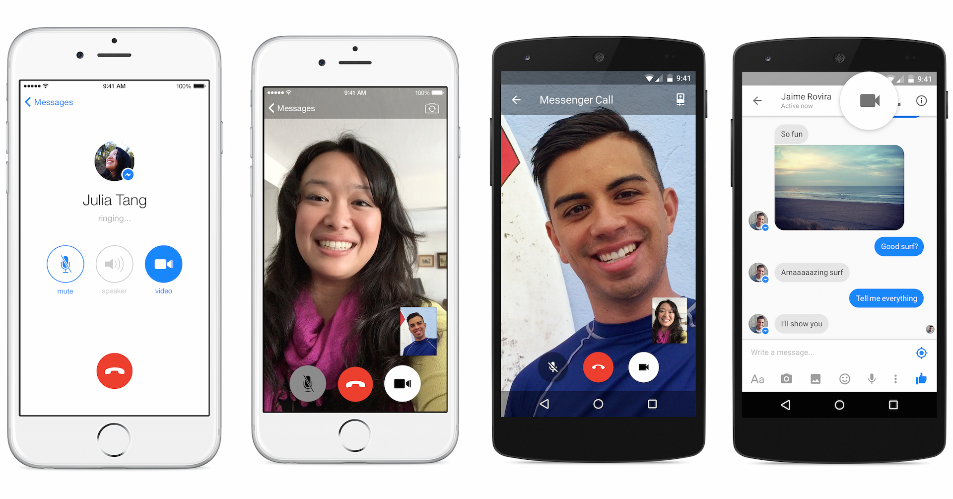 How to make a video call with Facebook Messenger
