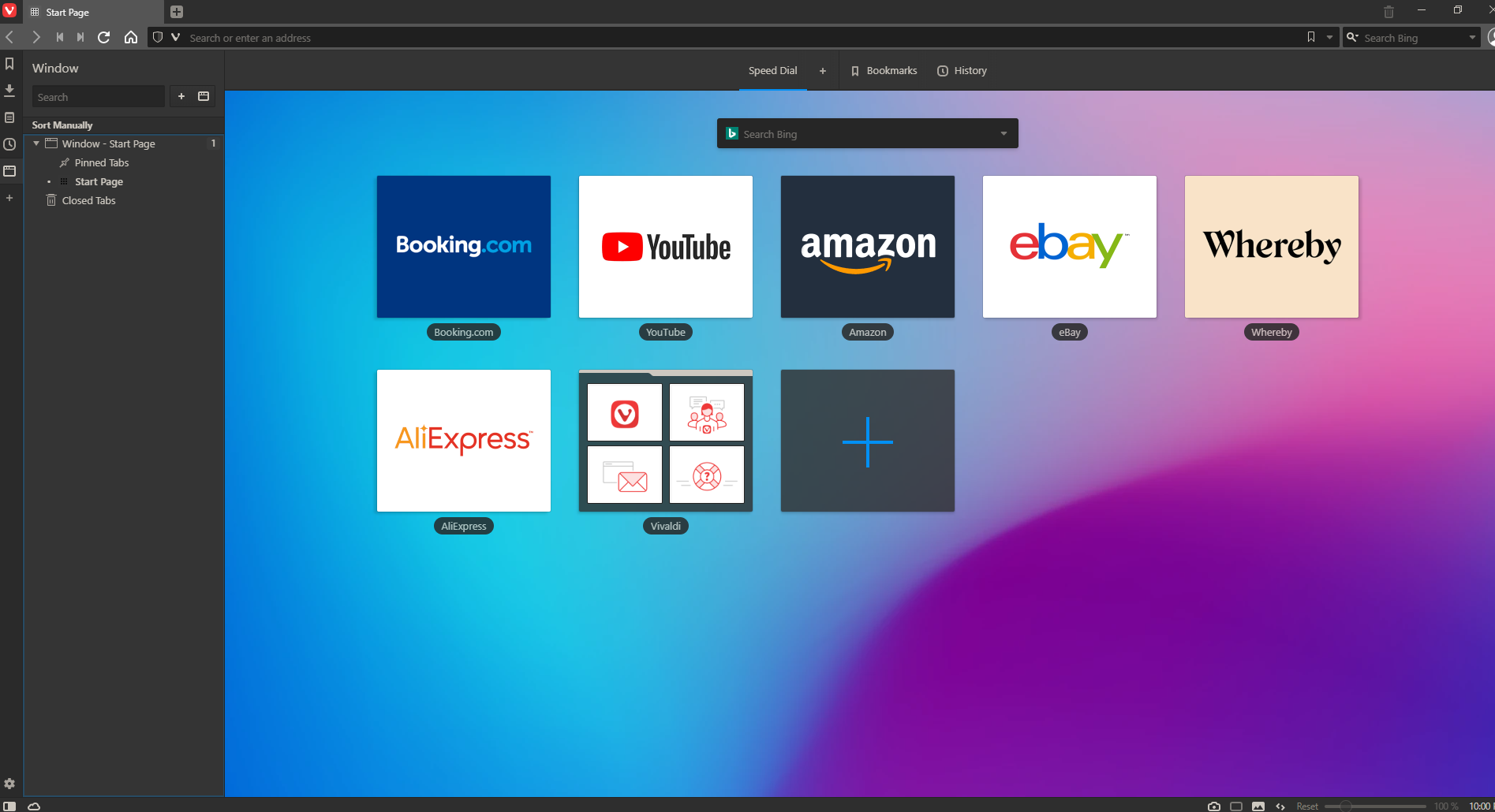 How to manage tabs in Vivaldi browser on Windows 10