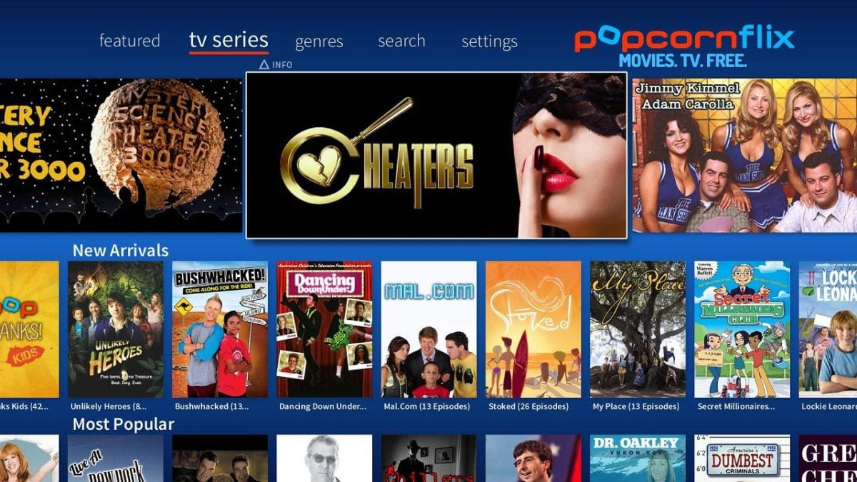 How to use Popcornflix to watch free movies