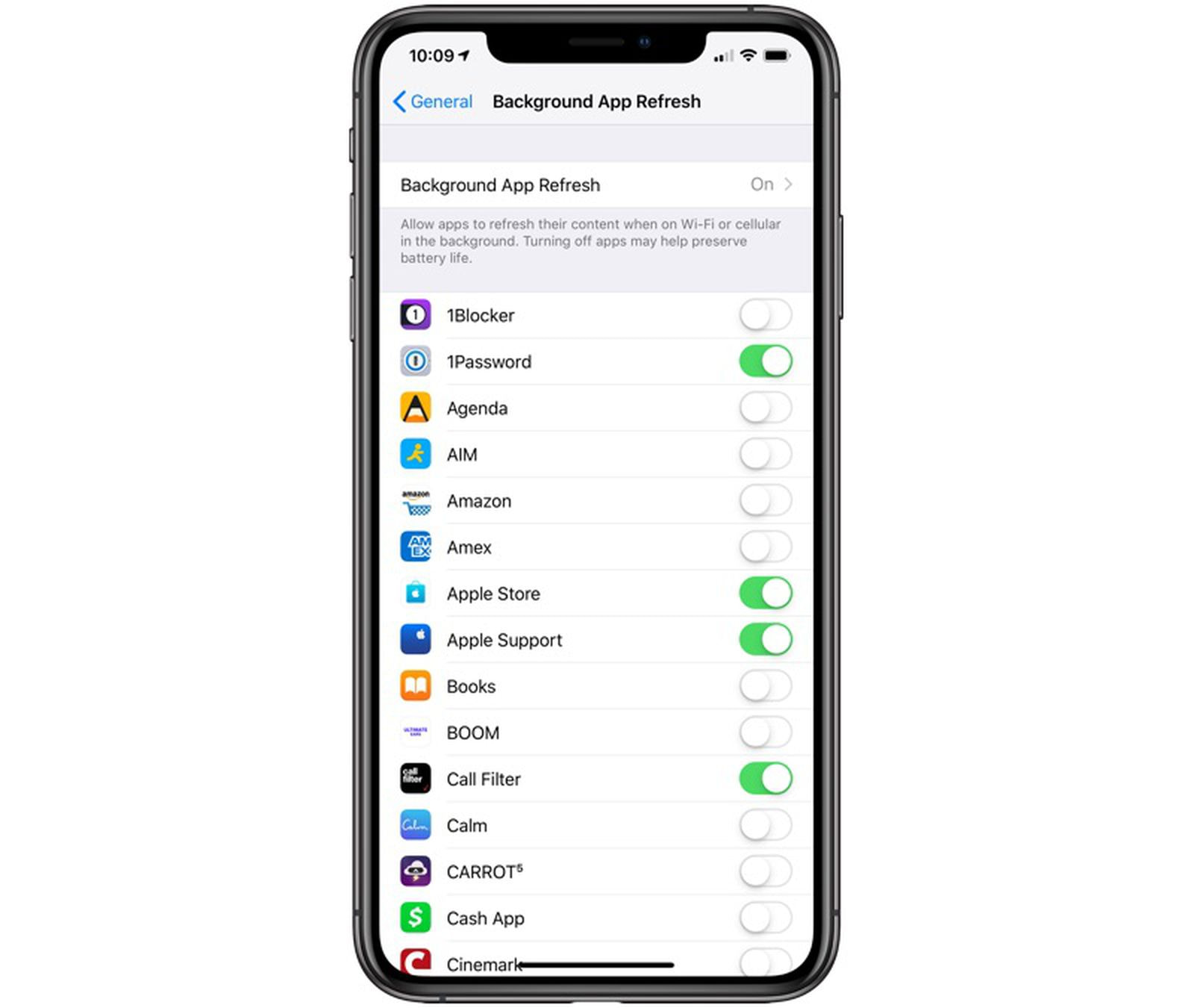 How to enable and disable background app refresh on iOS devices