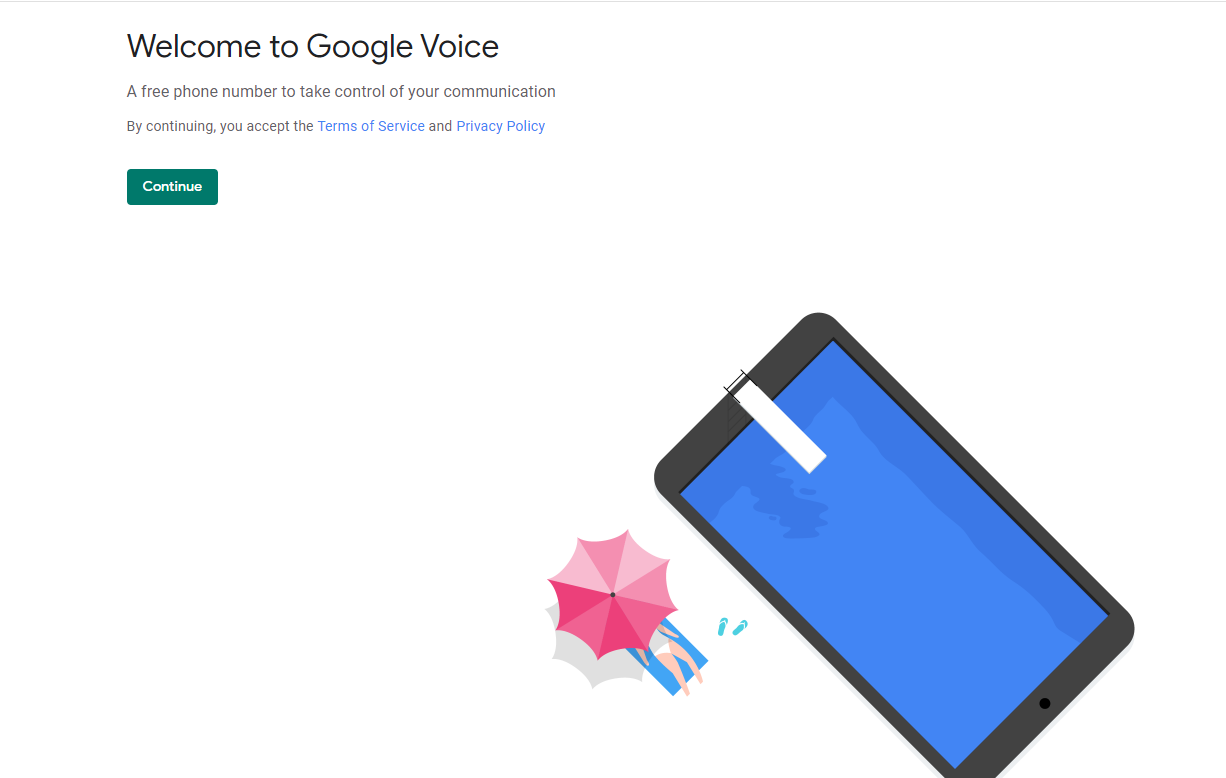 How to change Google Voice number