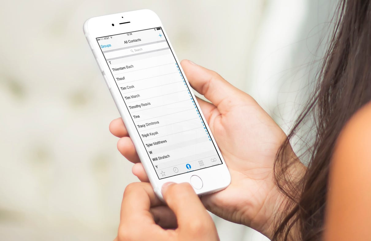 How to sync contacts from iPhone to Mac