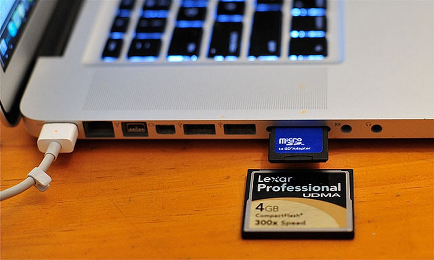 How to format SD card on mac