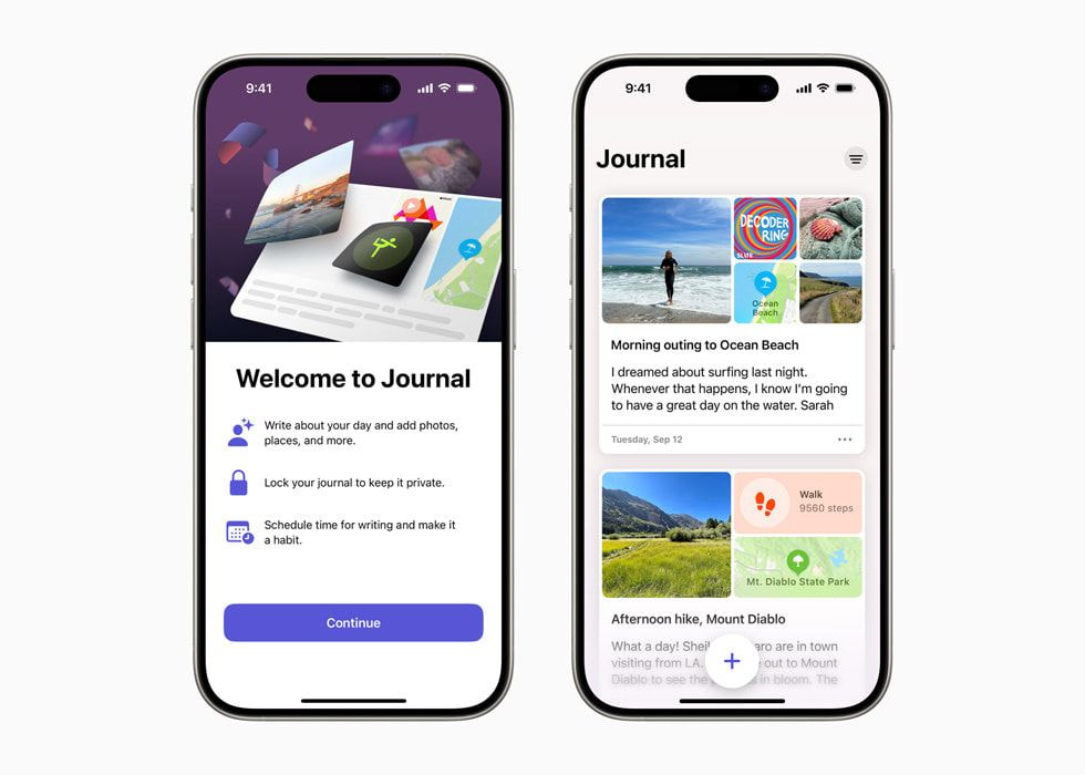 iOS 17.2 Comes With Journal App and Spatial Video Capture To Record Moments In 3D