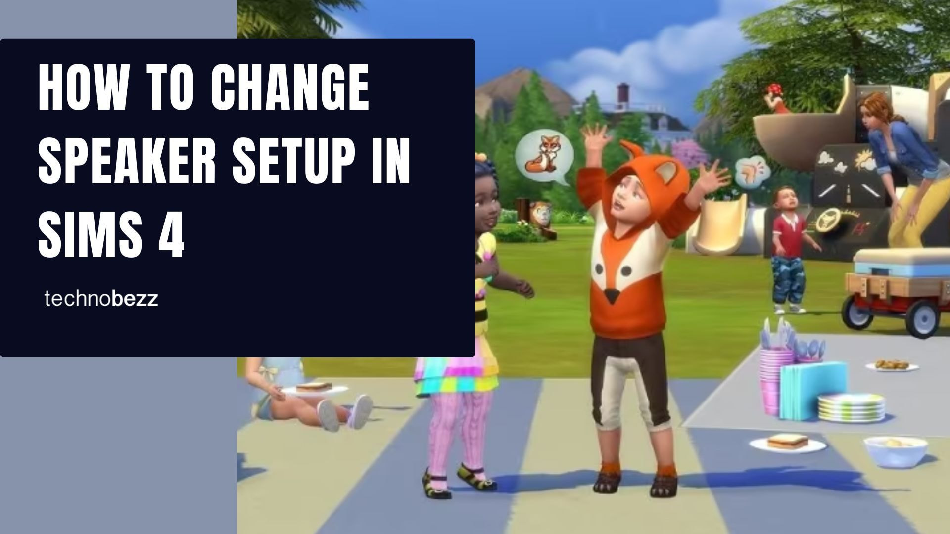 How to Change Speaker Setup in Sims 4