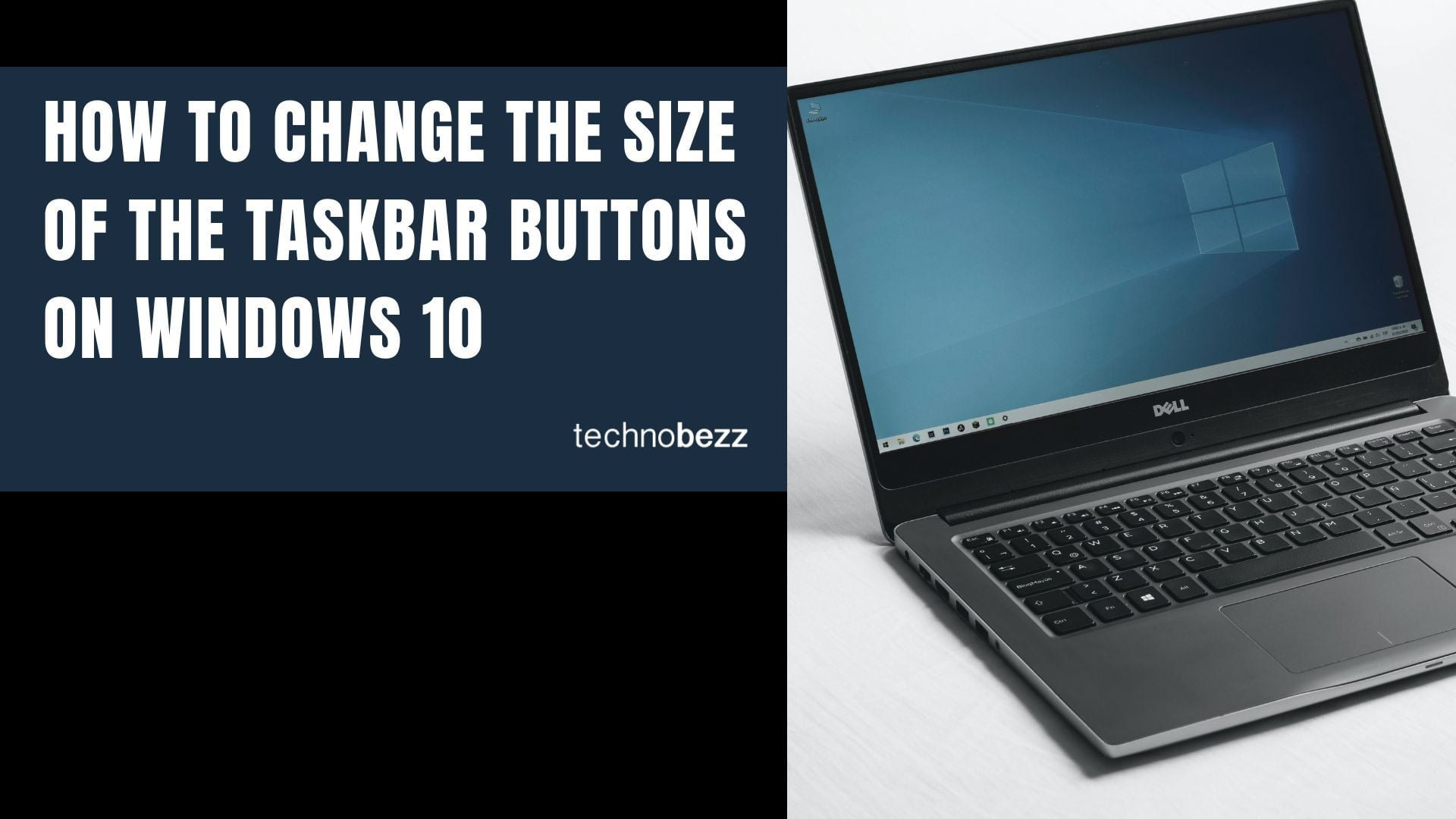 How to Change Taskbar Button Size in Windows 10