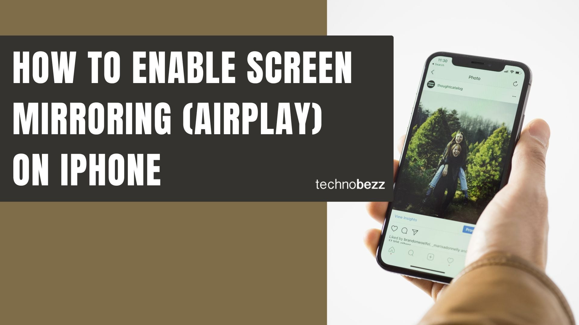 How to Enable Screen Mirroring AirPlay on iPhone