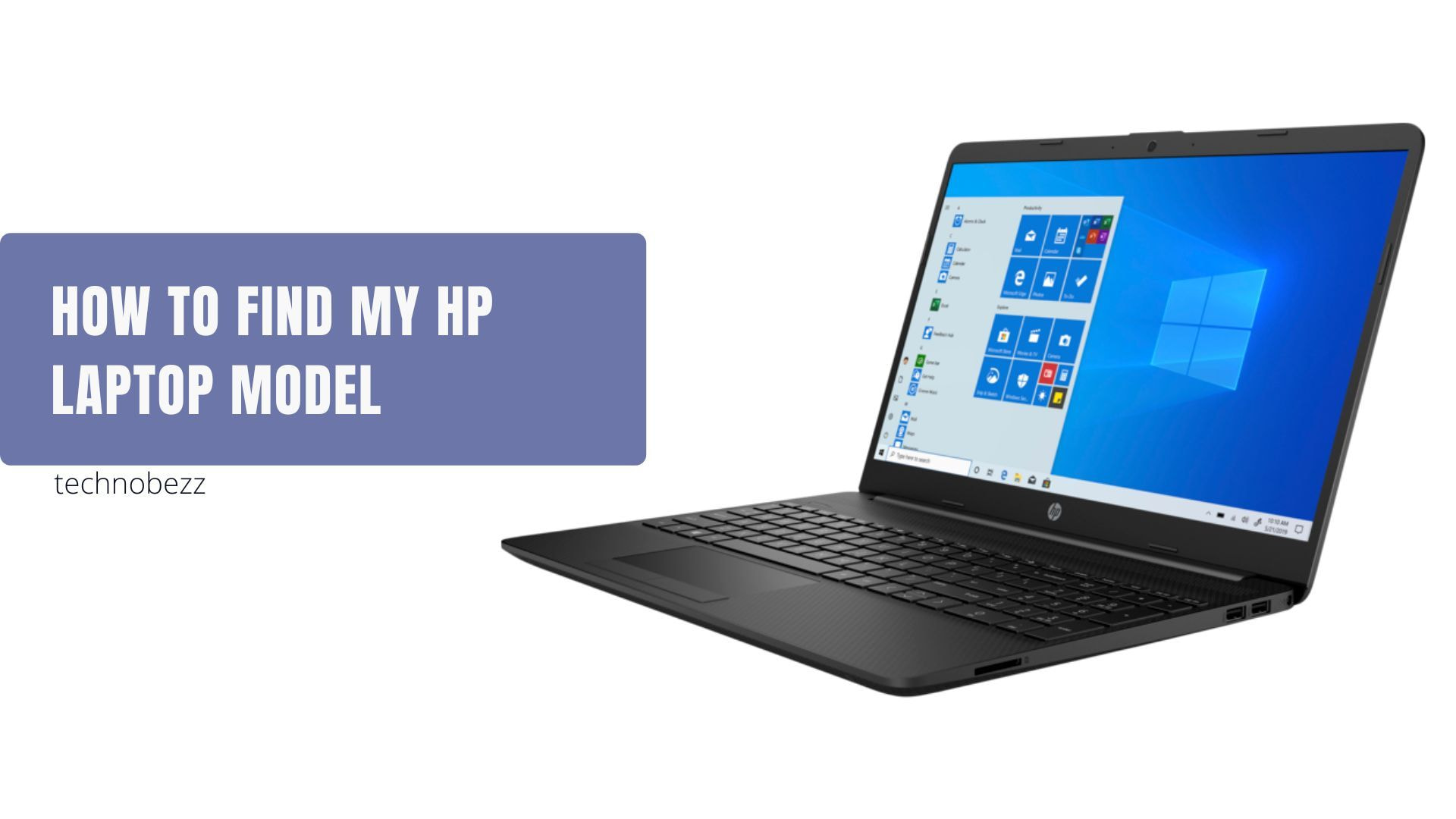How To Find Your HP Laptop Model