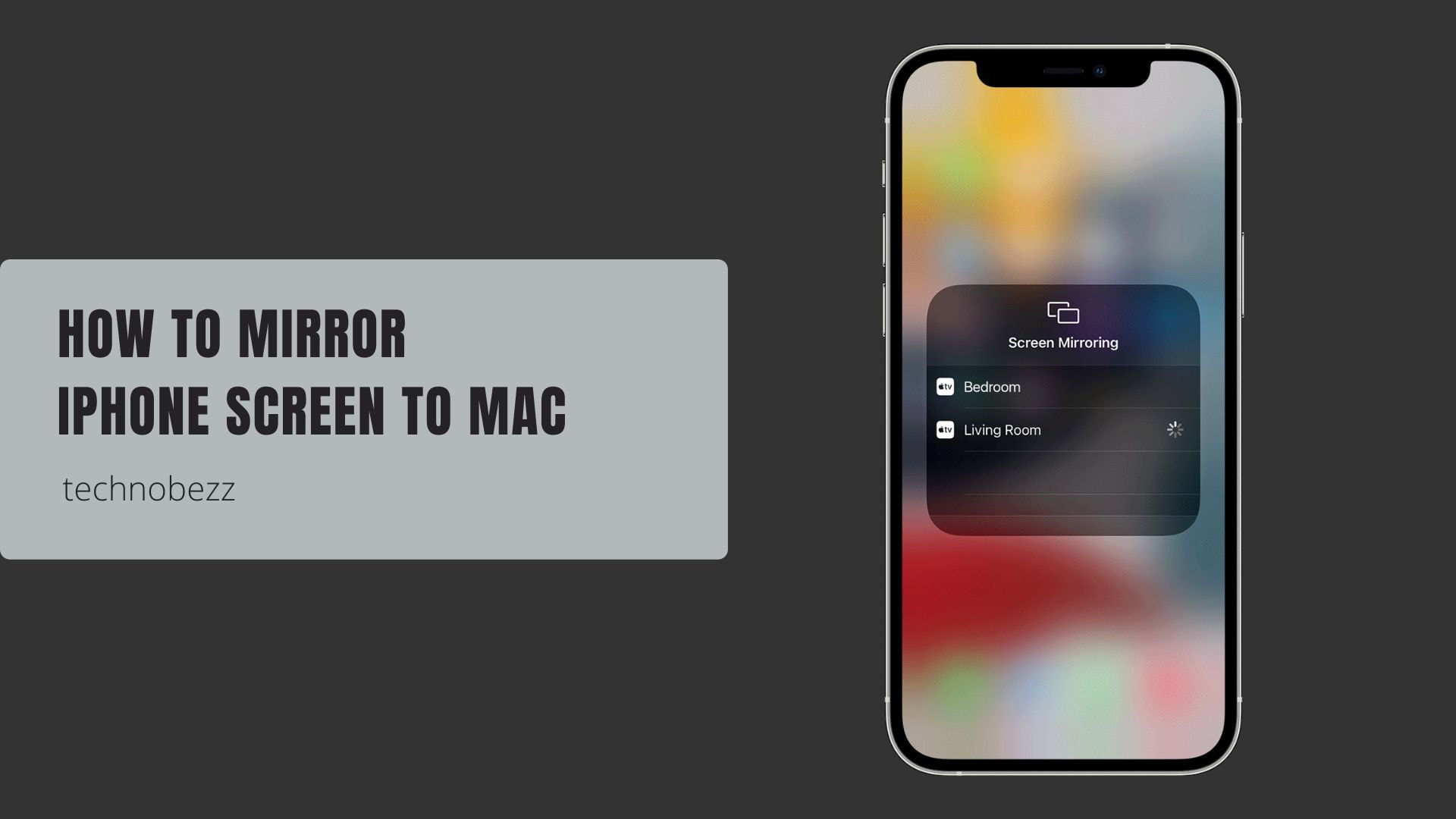 How to Mirror Your iPhone Screen to a MacBook