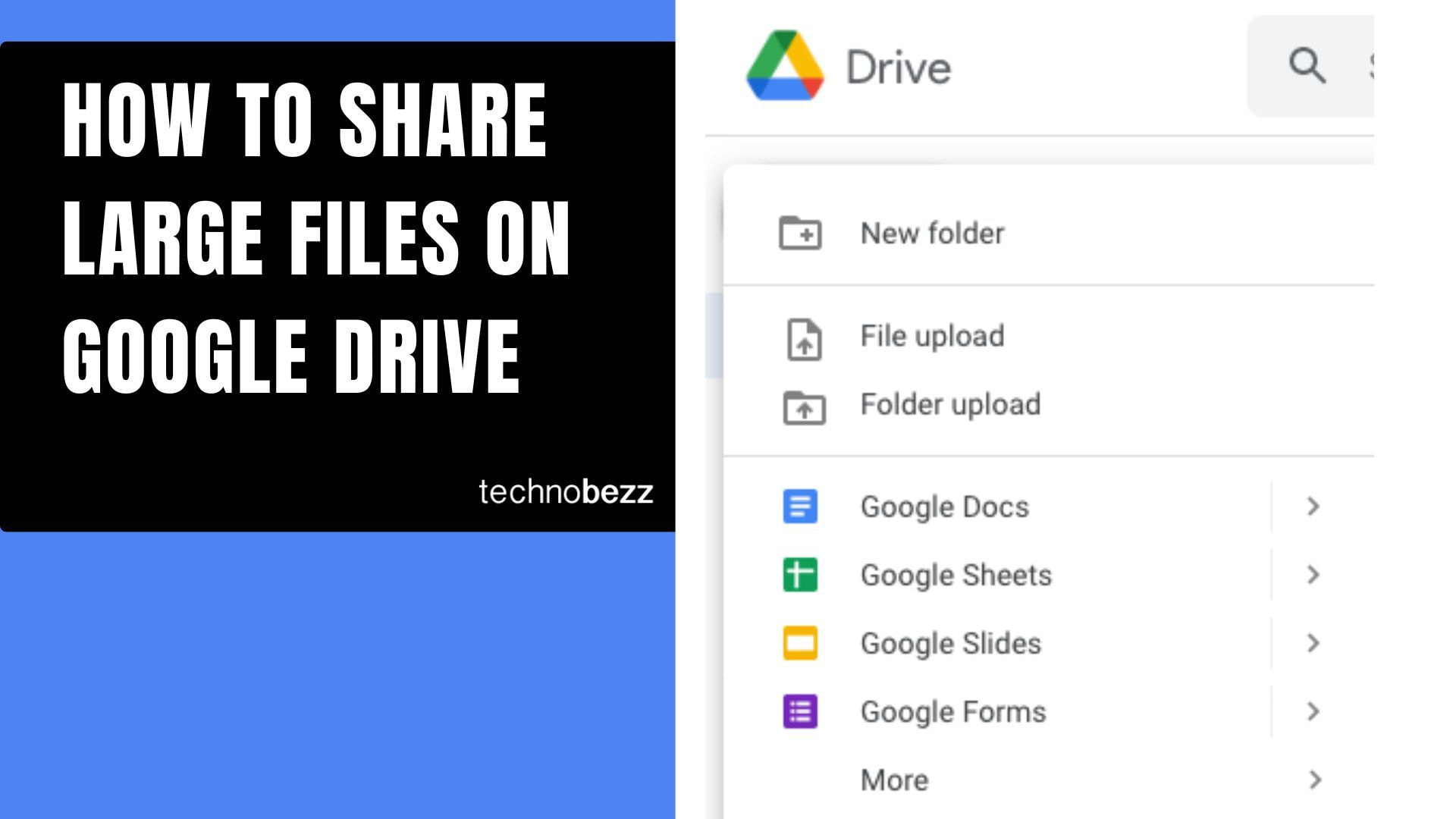 How to Share Large Files on Google Drive